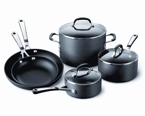 Calphalon Simply Calphalon Hard-Anodized Nonstick 8-Piece Cookware Set product image