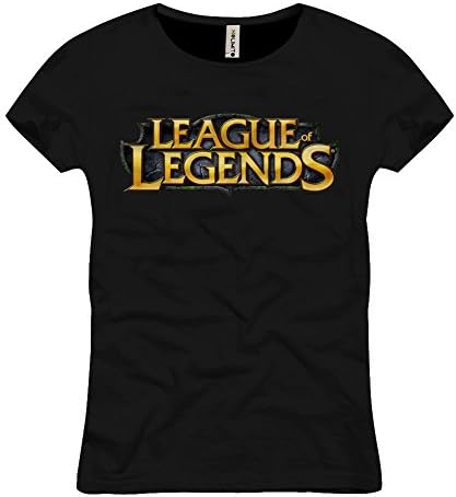 Women's League of Legends, lol T-shirt, Tshirt Black M