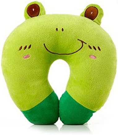 Wanmei Cute Animals U-shape Cotton Fuzzy Soft Firm Reduce Pressure Head Cushion Neck Support Pillow for Car 012