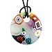 Multi-Color Millefiori Murano Glass Pendant - Daisy Multi-Color