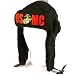 US Marine Corp. Winter Faux Fur Trooper Trapper Ski Earflap Aviator Cap Hat Black