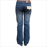 Luxirie Grass Roots Bootcut Jean Dark Blue