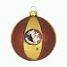 NCAA FSU Florida State Seminoles Glass Basketball 3 1/2