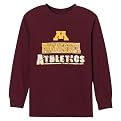 Boys' College Long-Sleeve Tee Shirt - Minnesota