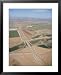 An Aerial View of a Highway System Near the Phoenix Airport Framed Art Poster Print b...