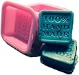 (10-Pack) Soap Molds - 100% Handmade Square Silicon - Sapone