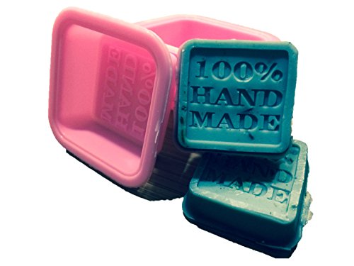Sapone Soap Mold -100% Handmade Soap Mold - Square Silicone (1-Pack)