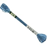 DMC 1008F-S799 Shiny Radiant Satin Floss, Medium Delft, 8.7-Yard