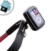 USA Gear Stroller Handlebar Mounting System for Smartphones and MP3 Players **Includes Cleaning Kit**