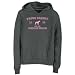 Sweatshirt Woman Dark Silver " Proud Parent Of American Bulldog " Dog