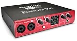 Focusrite Scarlett 18i6 18 in/6 out USB 2.0 Audio Interface Featuring Two Focusrite Mic Preamps