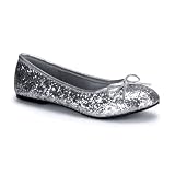 Funtasma Women's Star-16G/S Mary Jane,Silver Glitter,9 M US