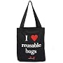 BYOB Organic Cotton I Heart Tote Bag