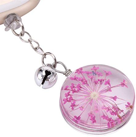 VaporMao Handmade Real Flower Anti Dust Plug/ Ear Cap / Cell Phone Charms For iPhone, iPad, iPod, Samusung and Other 3.5mm Ear Jack, Rose