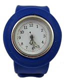 Acczilla Slap Watch - Silicone Slap On Watch - Royal Blue - Childrens Size