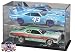 1/18th Scale Two Car Display Case with Mirrored Back and Base