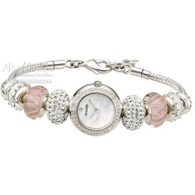 Accurist Pink Charmed Mother of Pearl Ladies Watch – LB1602P
