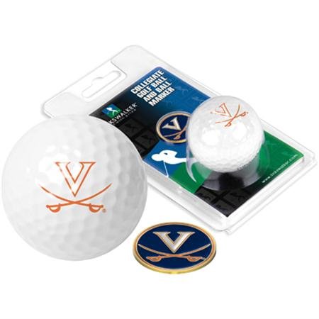 Virginia Cavaliers Uva Ncaa Collegiate Logo Golf Ball Ball Marker