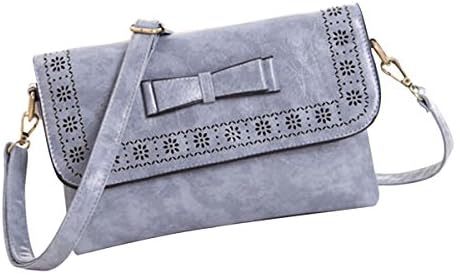Nanxson Woman/Lady Retro British Style Bowknot Hand Bag AL4084 (blue)
