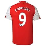 Puma Podolski #9 Arsenal Home Jersey 14/15 サッカーユニフォーム アーセナル ホーム用 背番号9 ポドルスキ 14/15 (S)