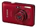 Canon Digital IXUS 100 IS Digital Camera - Red (12.1 MP, 3.0x Optical Zoom) 2.5" LCD