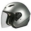 AFX Solid Adult FX-43 Harley Touring Motorcycle Helmet - Silver