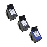 HP 56/56/57 Black/Tricolor Ink Cartridges, 3/Pack