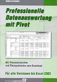 Produkt-Bild: Professionelle Datenauswertung mit Pivot: Mit Praxisbeispielen und &Uuml;bungsdateien zum Download. F&uuml;r alle Versionen bis Exel 2003