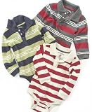 Greendog Baby Boy Striped Polo Bodysuit