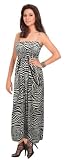 LALEELA Séduisant Tiger imprimé d'Parti Tunique Tube Dress Porter Robe longue dim. Halter Cadeau Saint - Valentine Valentin