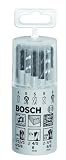 Produkt-Bild: Bosch Zubeh&ouml;r 2607018367 13tlg. Metall-, Holz-, Steinbohrer-Set 2; 2,5; 3; 4; 5; 6 mm, 2; 2,5; 3; 4; 5; 6 mm, 4; 5; 6; 8 mm, 4; 5; 6 mm