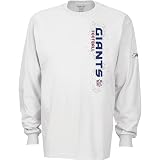Reebok New York Giants Long Sleeve White Gemini T-Shirt