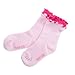 Naartjie Girls Double Ruffle Fashion Cotton Short Crew Socks 6 Pairs Pack
