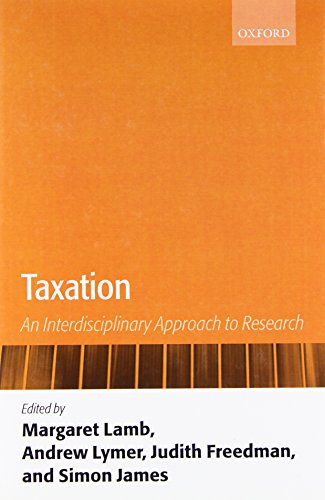 taxation an interdisciplinary approach to research
