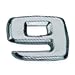 Produkt-Bild: Aufkleber Chrome-Zahl "9"