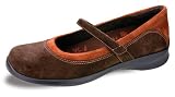 Aetrex Julia Grey Suede Mary Jane - Womens Wide size 10.5