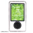 Crystal Clear Transparent Snap-On Cover Hard Case MP3 Player Protector for Microsoft Zune