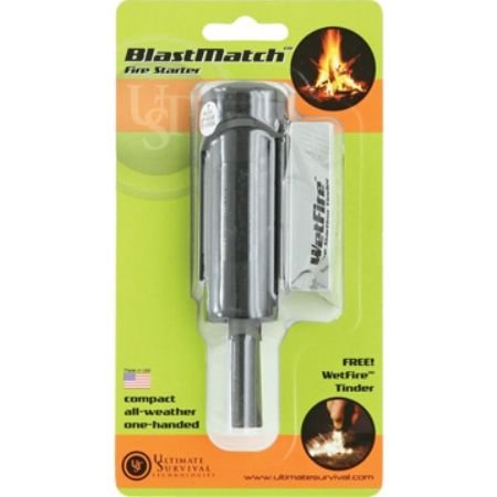 Ultimate Survival Technologies BlastMatch Fire Starter (Black)