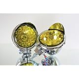 Honda Shadow Spirit Sabre Aero Steed Rebel Vt Xl VTX 2 Mini Headlight Spot Light 