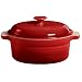 Le Creuset 4 Quart Stoneware Casserole, Cherry