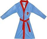 Spider-man in the City Blue fleece robes for boys