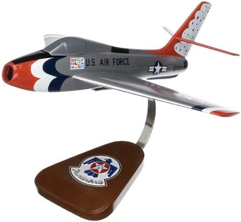 Actionjetz F-84 Thunderstreak Thunderbirds Model Airplane
