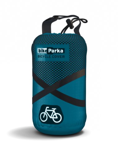 Bicycle Cover - BikeParka (NEW!) - Style URBAN - Colour CIEL (Blue)