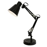 Architect Desk Lamp with Interchangeable Clamp-on Base (Black) ~ Lightaccents
