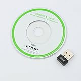 BestDealUSA EDUP EP-N8531 Mini 150Mbps 802.11n/g/b USB Wireless Nano Adapter Black