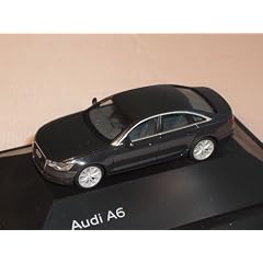 AUDI A6 A 6 AB 2011 C7 C 7 OOLONG GRAU SCHWARZ LIMOUSINE HO H0 1/87 HERPA MODELLAUTO MODELL AUTO