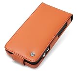 Noreve Perpetual Selectionレザーケース for htc EVO 3D ISW12HT(オレンジ) 21552T14