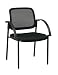 Kitchen & Housewares : Office Star Visitor¿s Chair with Screen Back, Mesh Seat, and Arms