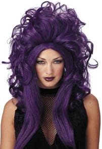 Wig Sorceress Blk Purple