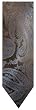 Men's Michael Kors Necktie Neck Tie Paisley Beige, Blue and Silver